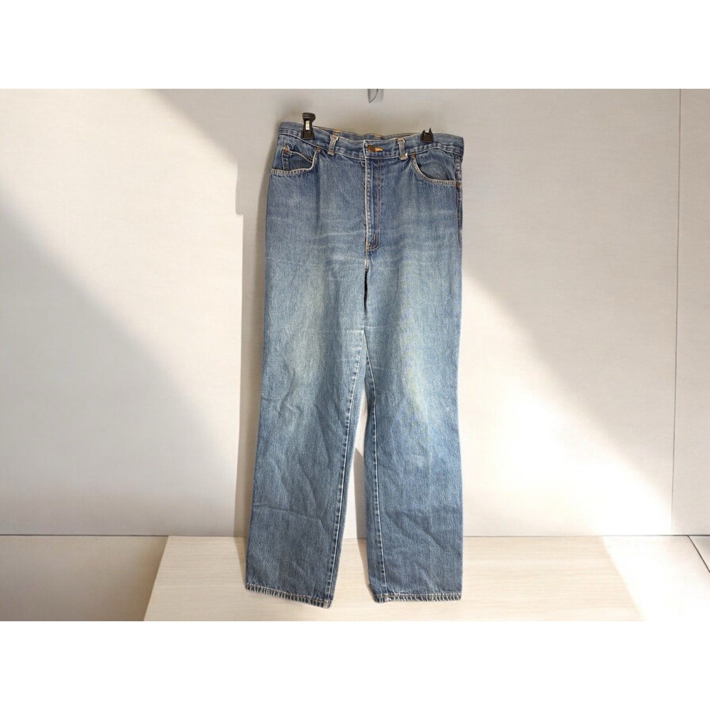 Vintage CHIC by H.I.S. Blue Jeans 80's High Rise Mom Jeans Size 34‎ See Pictures